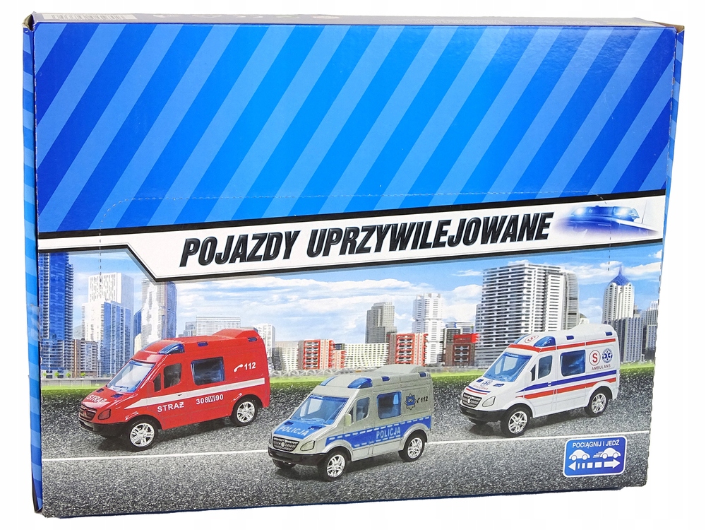 Samochód Hipo Mini Van Uprzywilejowany straż Marka Hipo