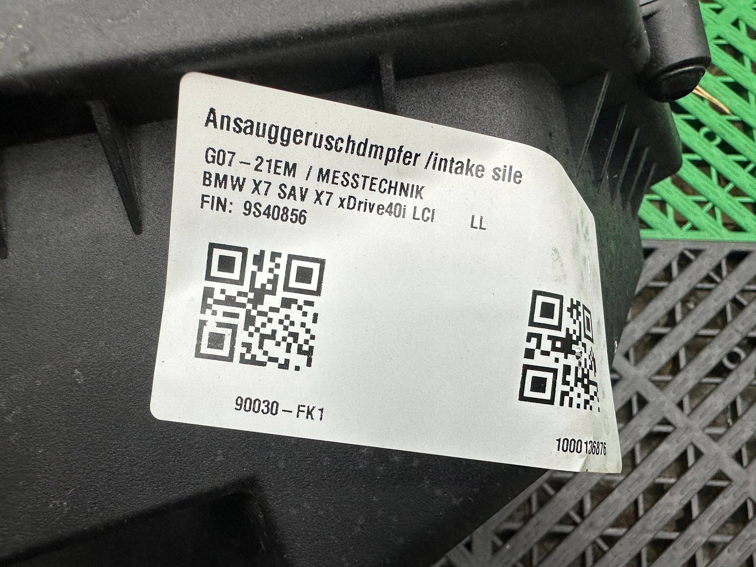 luftfiltergehäuse BMW X5 G05 5A1F9B6