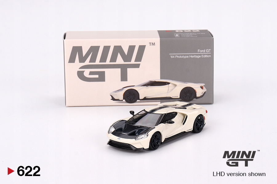 Mini Gt Ford Gt 64 Prototyp Heritage Edition Bílá 1:64