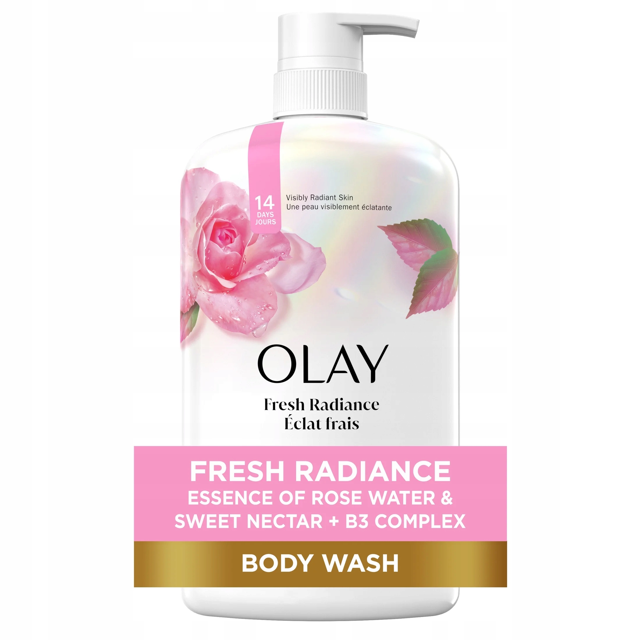 Olay Fresh Radiance Rose Water 975ml Żel Pod Prysznic