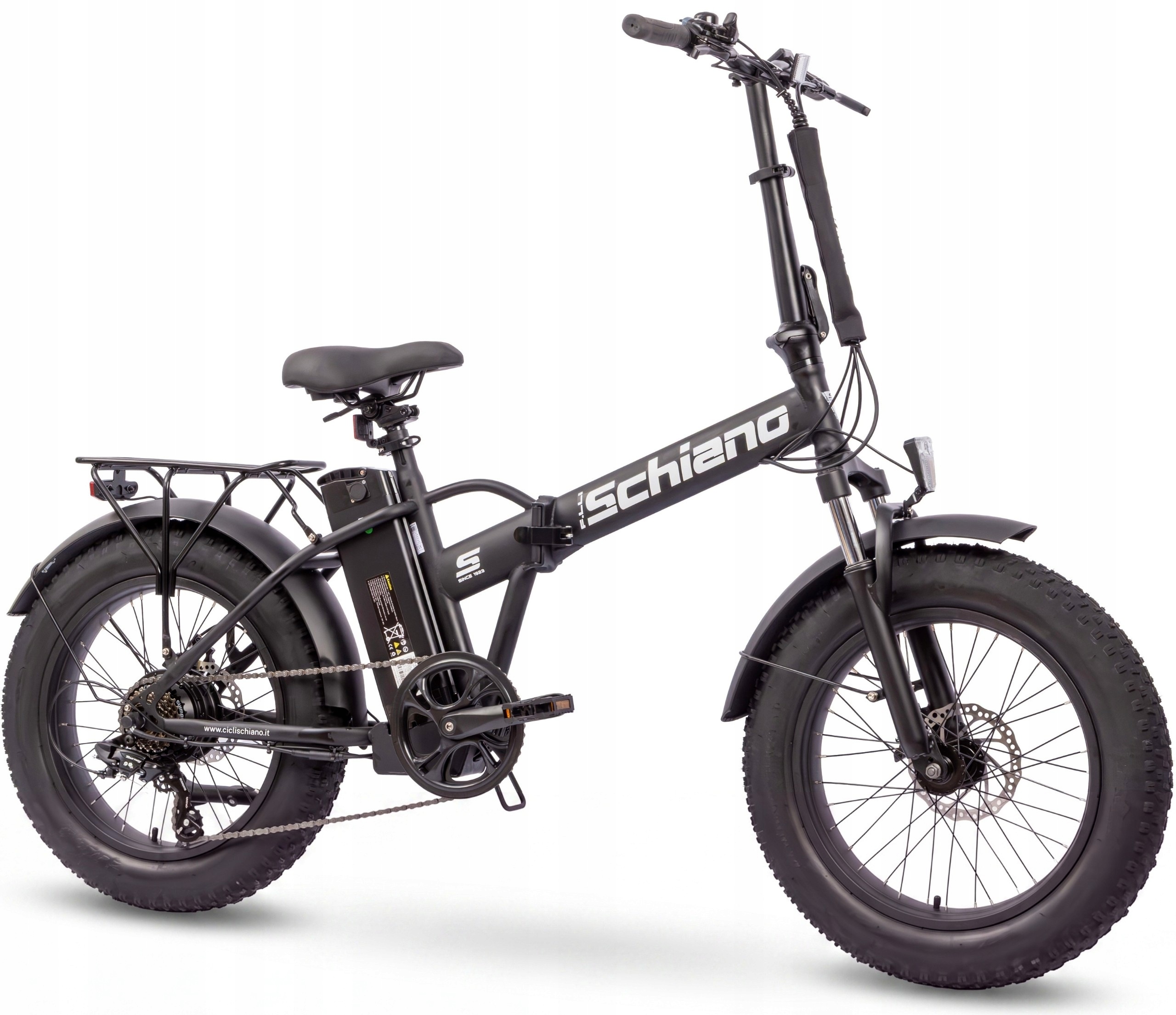 Elektrokolo Skládací FatBike Kola 20" x 4.0" Shimano Dámské Pánské