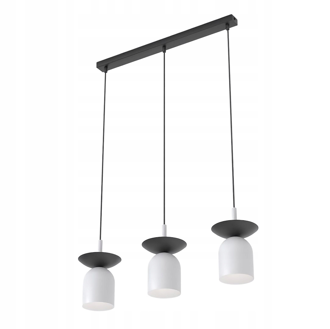Moderná závesná lampa Ego 3 – šedá, minimalistická elegancia