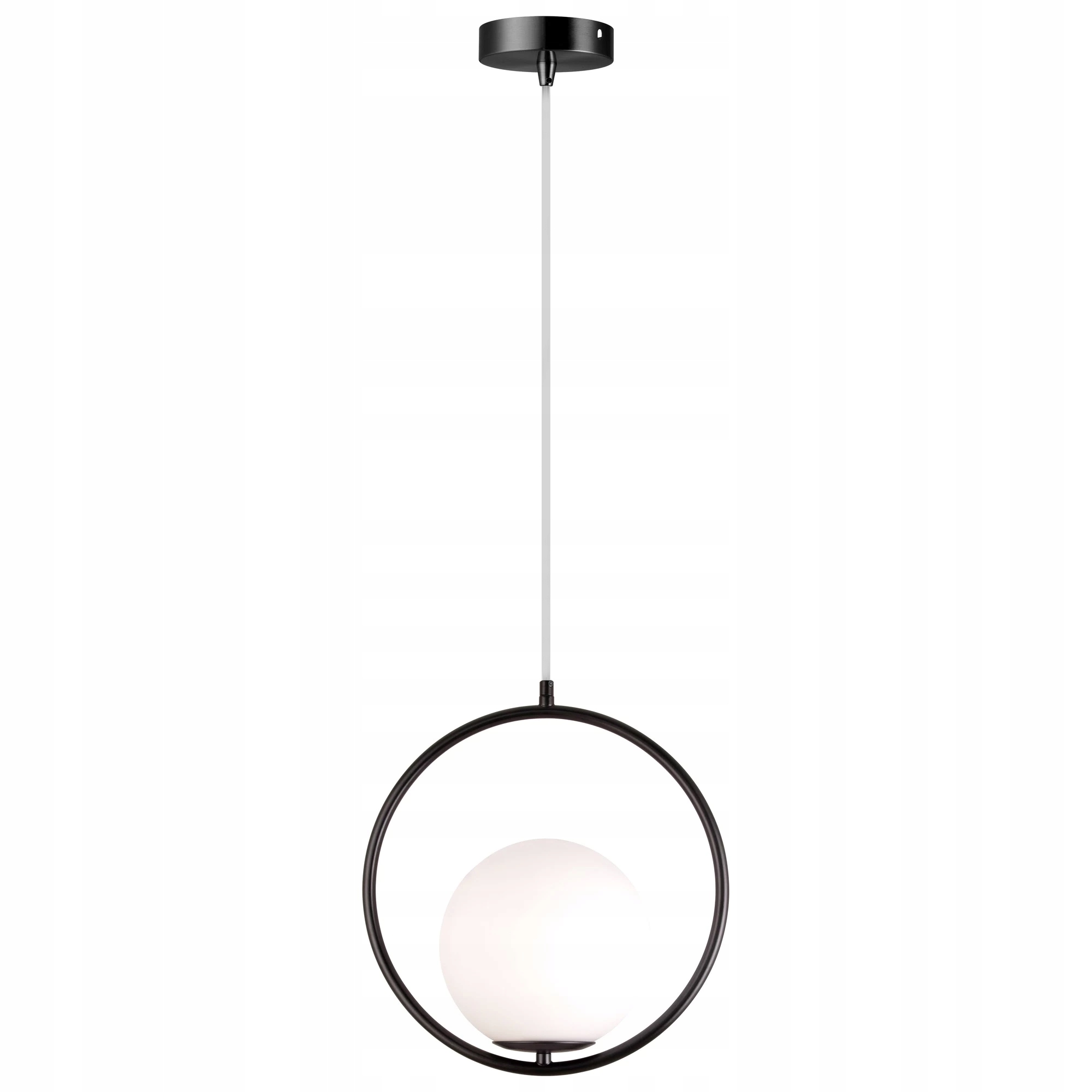 Závěsné Stropní Svítidlo Loft Ring Černá Do Obývacího Pokoje Ložnice Toolight