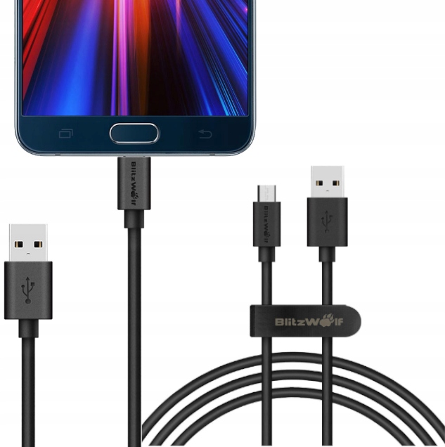 

Micro Usb Kabel Qc 3.0 szybkie ładowanie 1m 2,4A