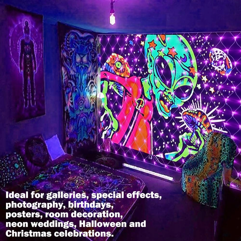 CORST LAMPKI DEKORACYJNE SIATKA GIRLANDA ŚWIETLNA 3X2M 200LED — miniatura 7