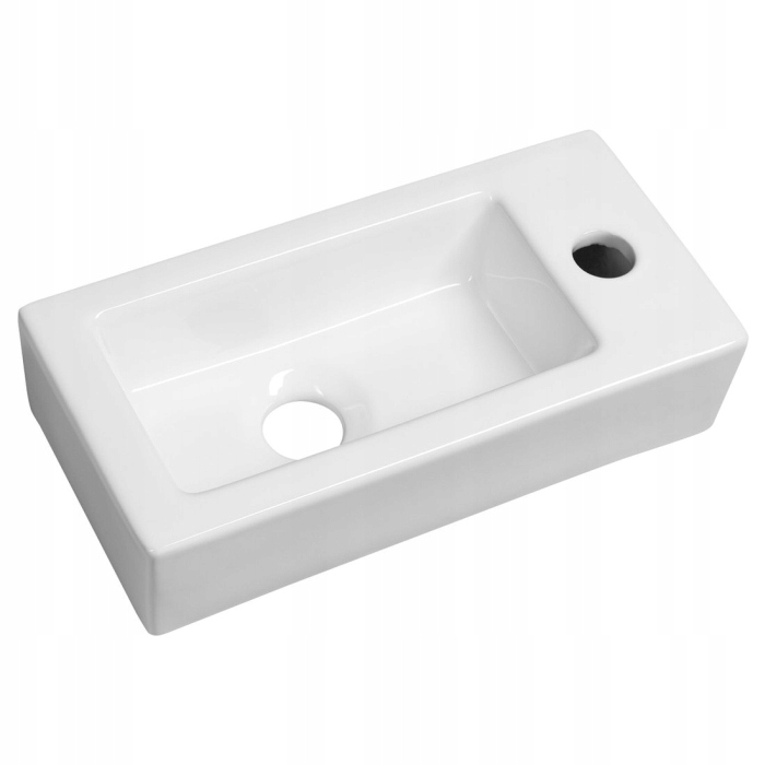 Sapho Zoe keramické umývadlo 37x9x18 pravé AR495