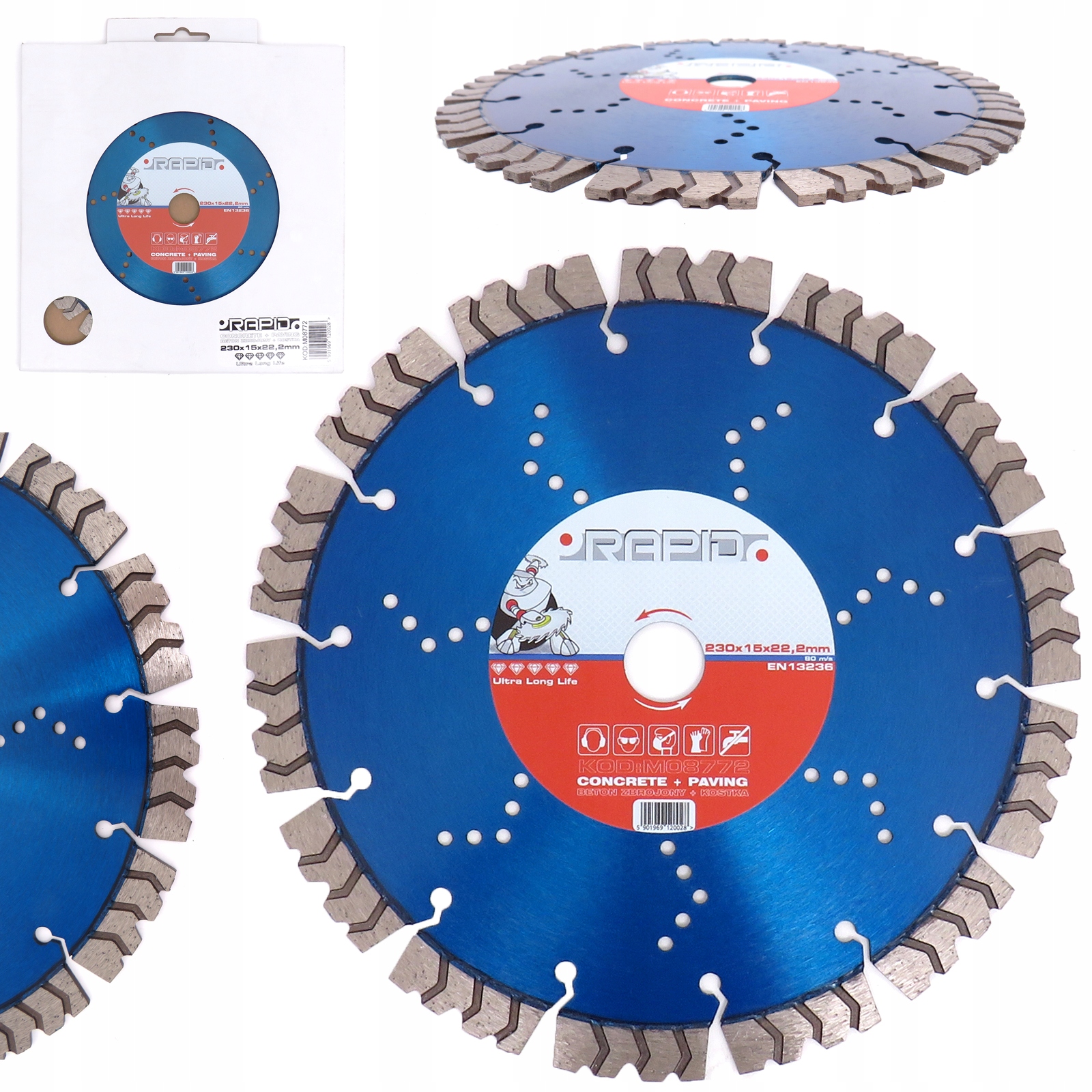 RAPID TARCZA DIAMENTOWA 230 BETON ZBROJONY ARROW