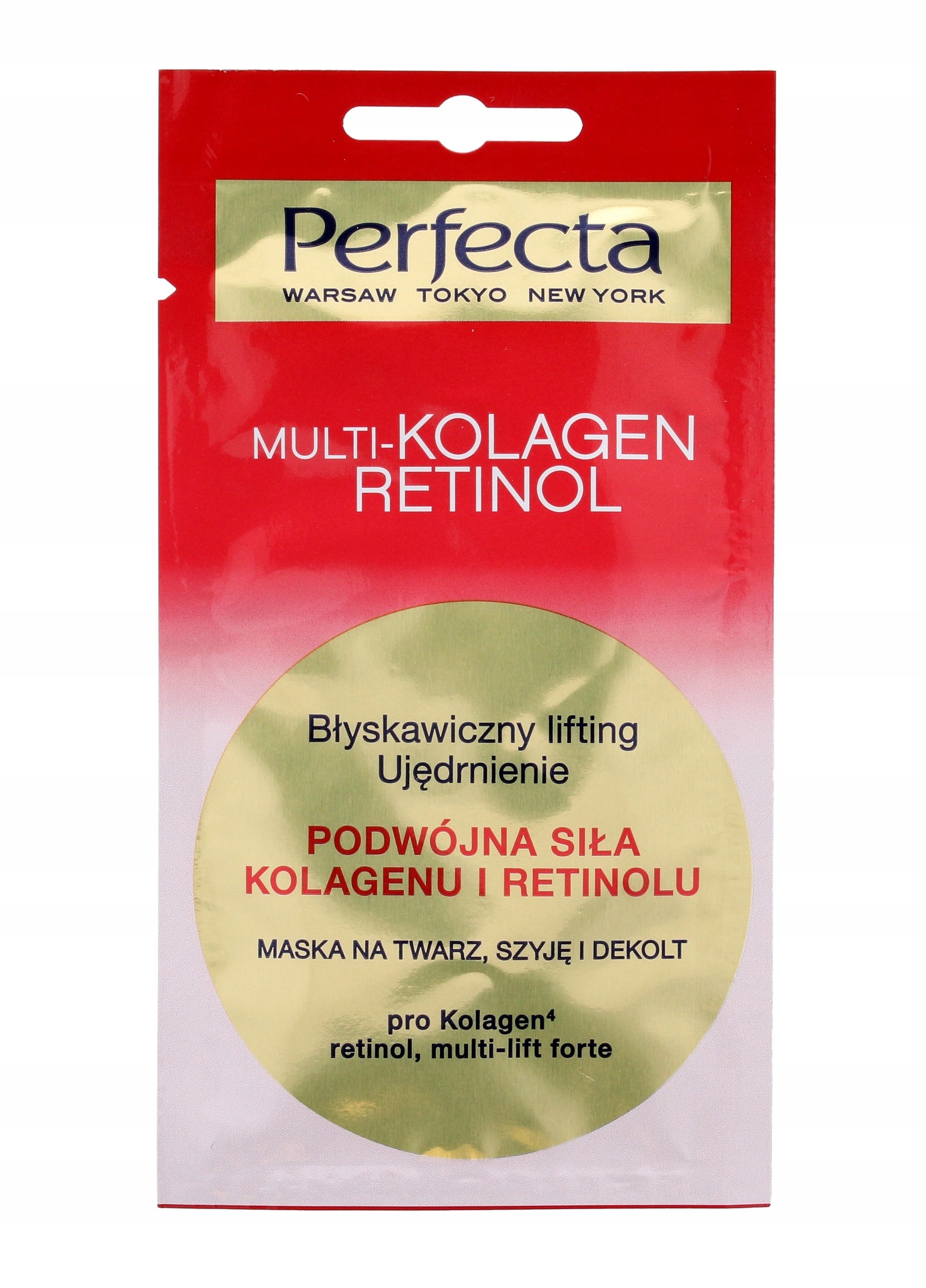 

Perfecta Multi-Kolagen Retinol Maska na twarz,szyj