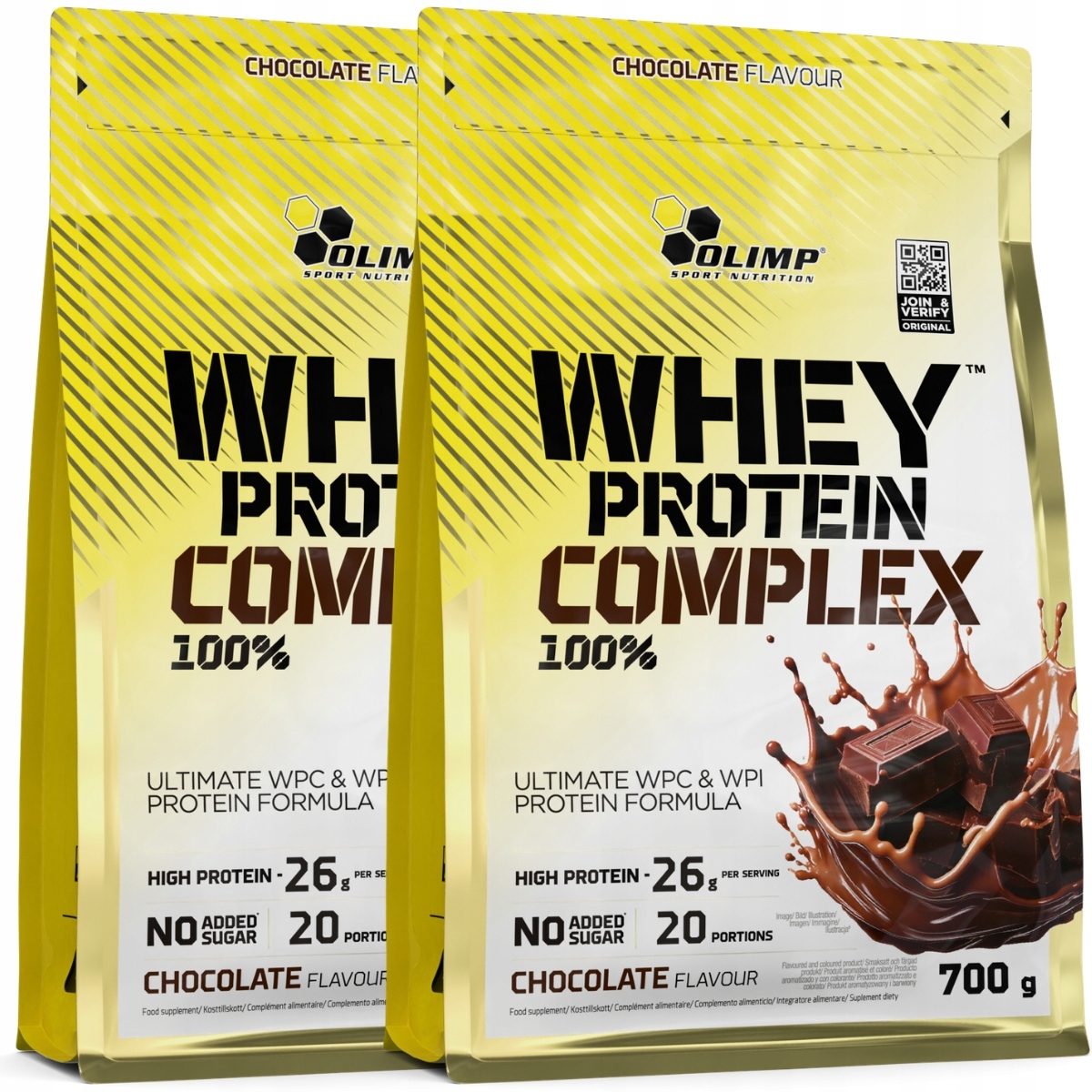 Olimp Whey Protein Complex 1400 g Wpc Protein Wpi 2x700 g Čokoláda