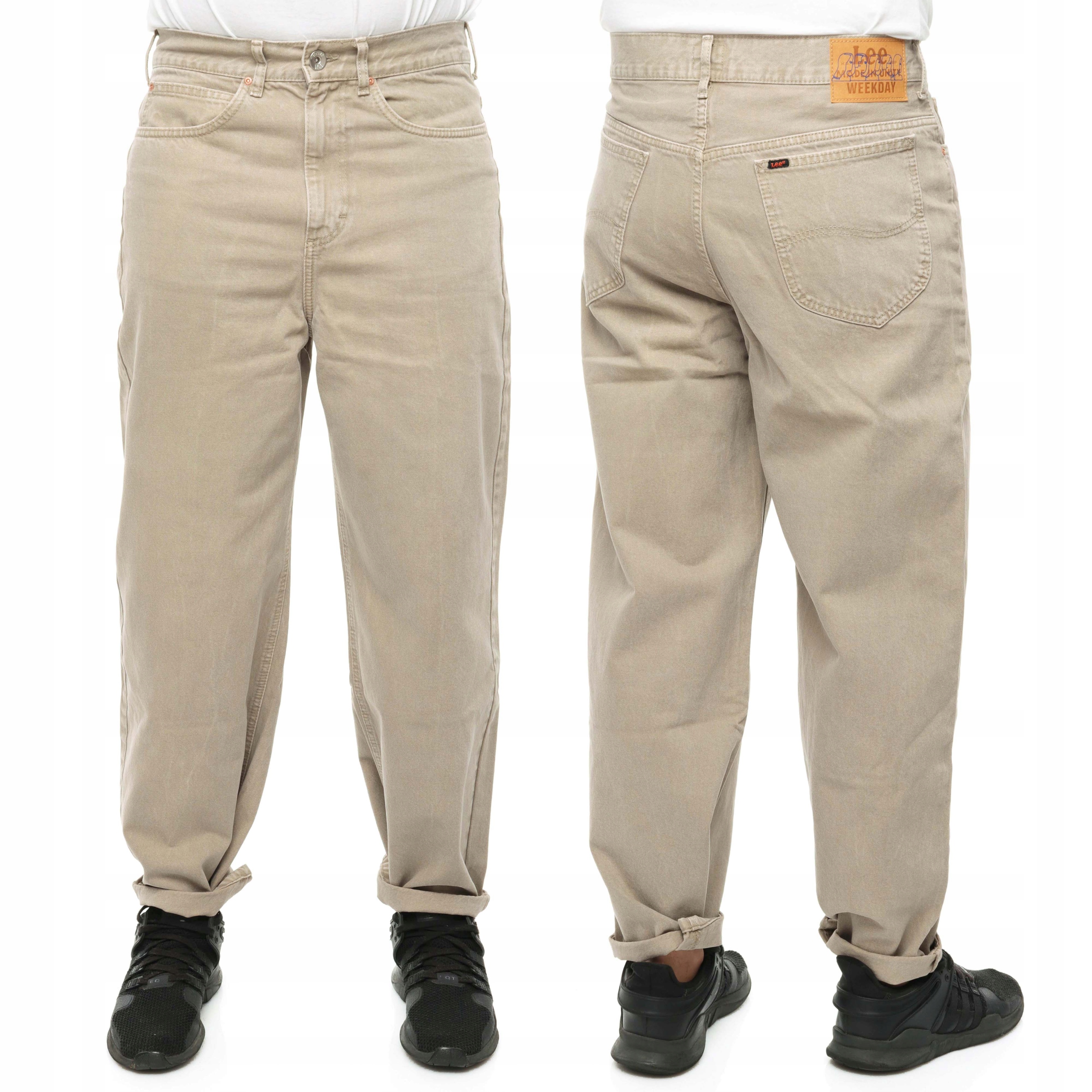 

Lee Weekday Jeans spodnie szerokie Skate W36 L30
