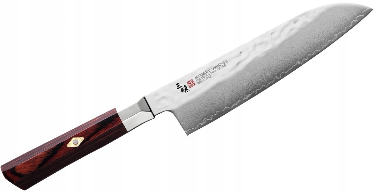 Mcusta Zanmai Supreme Hammered Nôž Santoku 18 cm