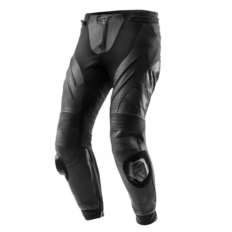 Motocyklové nohavice Rebelhorn Inferno Black veľ 50