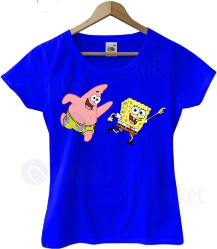 

Koszulka Damska Spongebob Gąbka Bluzka roz. S