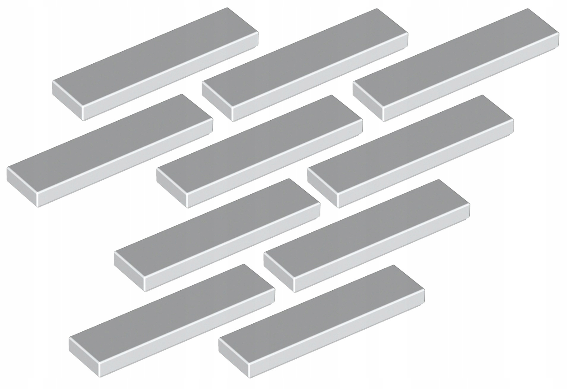

Lego Płytka Płaska 1x4 Biała/White 2431/243101 x10