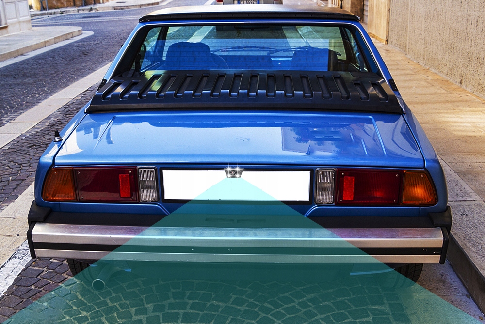 KAMERA COFANIA PARKOWANIA W RAMCE TABLICY REJESTRACYJNEJ SZEROKI KĄT LED EAN (GTIN) 5900804103547