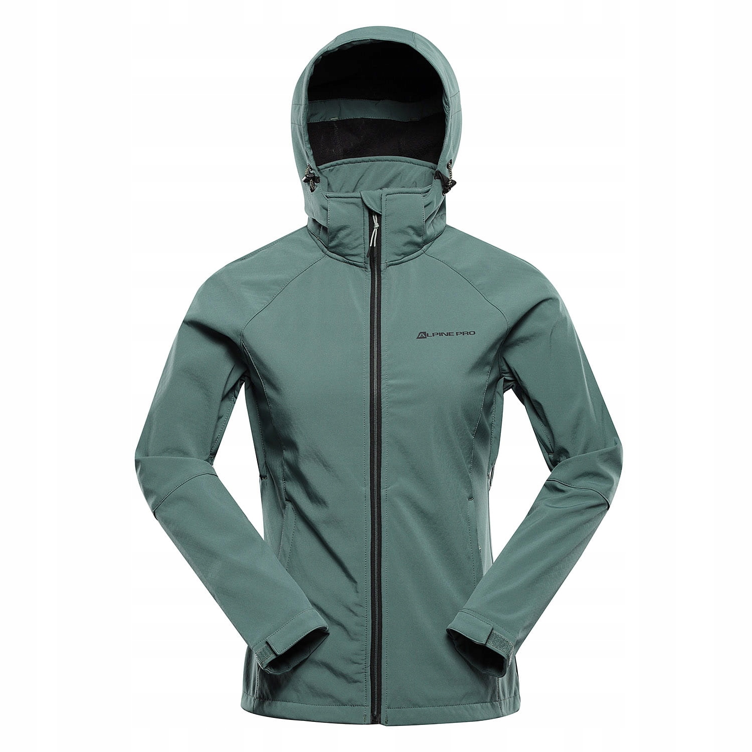 Alpine Pro Kurtka softshell damska Hoora wiatroodporna zielona S