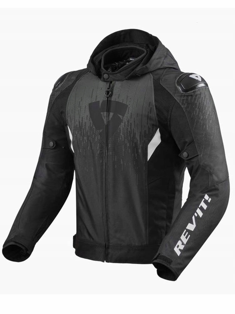 Kurtka tekstylna REV'IT! Quantum 2 H2O czarno- M