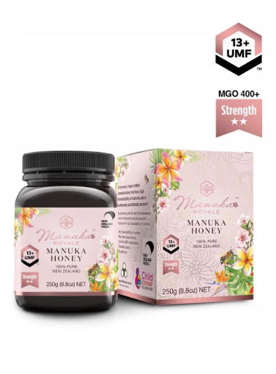 Manuka Royale Manuka Honey 400+ Mgo Superpremium Kremowany miód manuka 250g