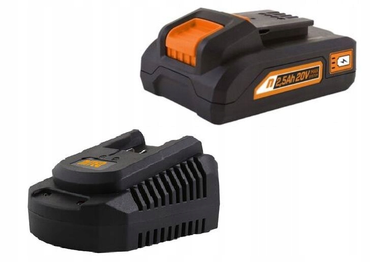 Niteo akumulator 20V/2,5Ah TTTV20-2.5 ładowarka 20V/2,4A CLV-2102400