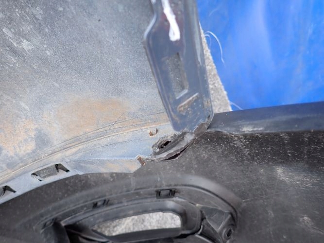 FORD TRANSIT MK8 VIII LIFT 18- front bumper front