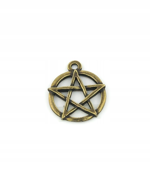 

Pentagram mosiądz zawieszka