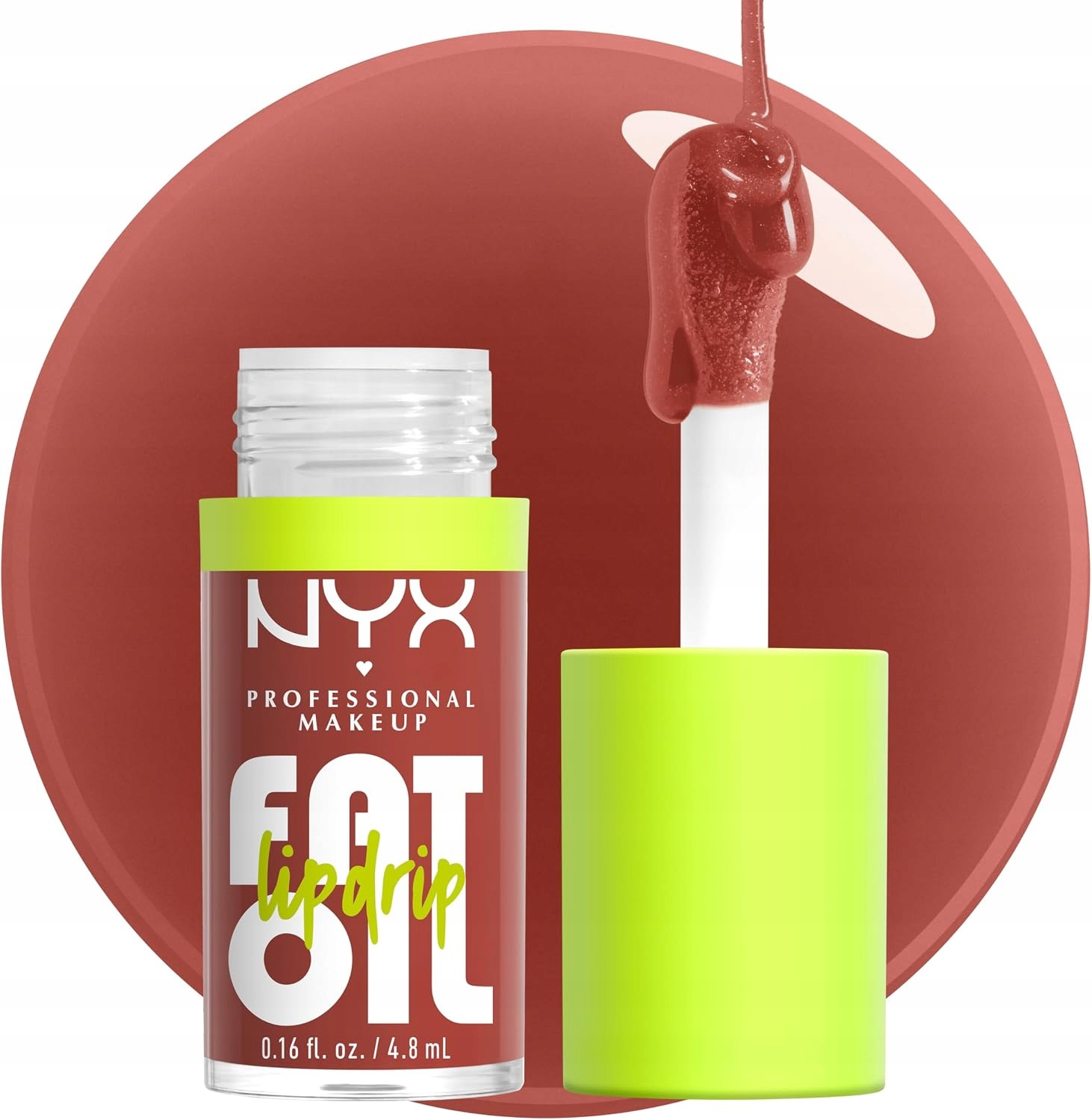 Nyx Fat Oil Lip Drip 10 Splash Of Cream Hydratační lesk Lesk 4.8 ml
