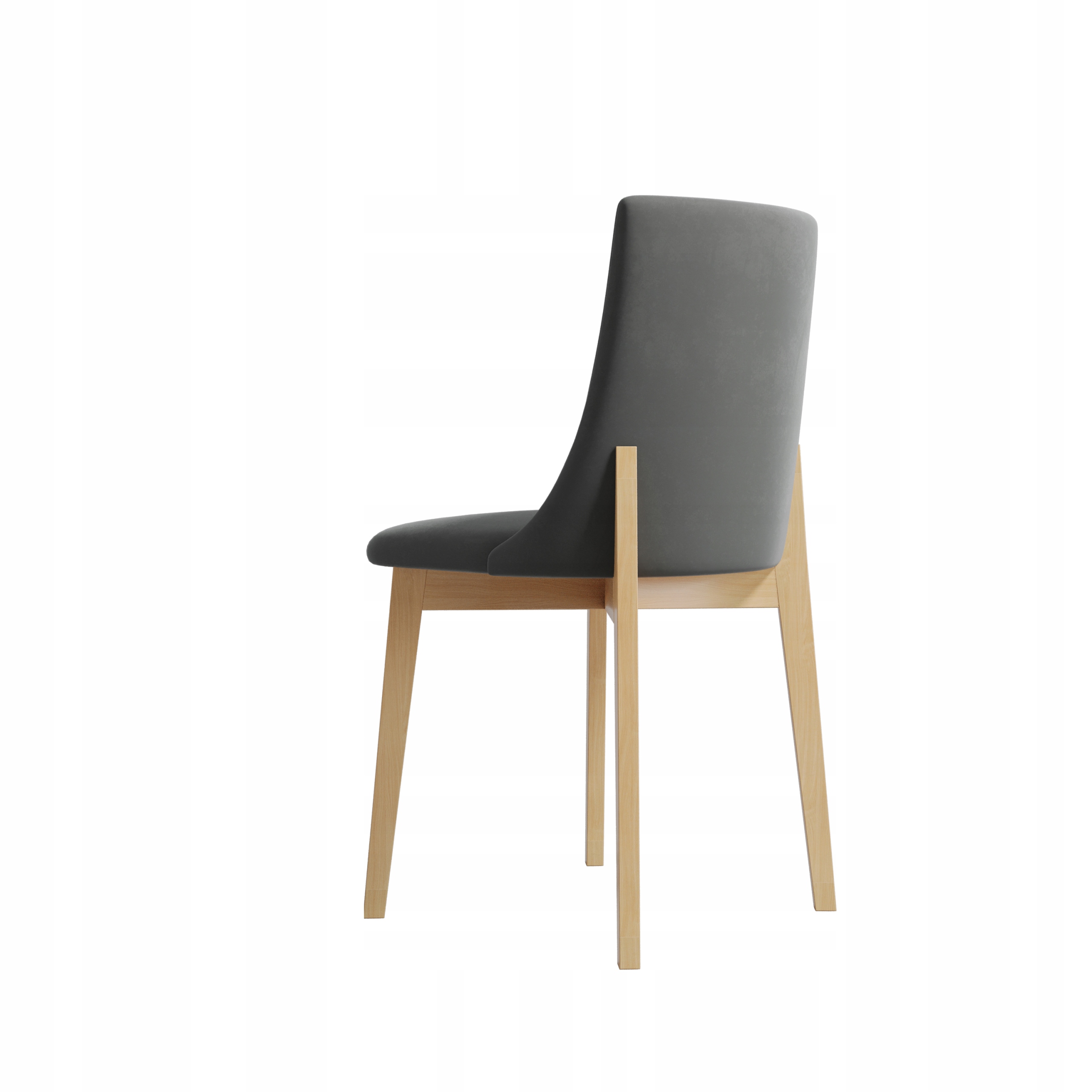 KRZESŁO nowoczesne tapicerowane LOFT INDUSTRIAL Głębokość mebla 56 cm