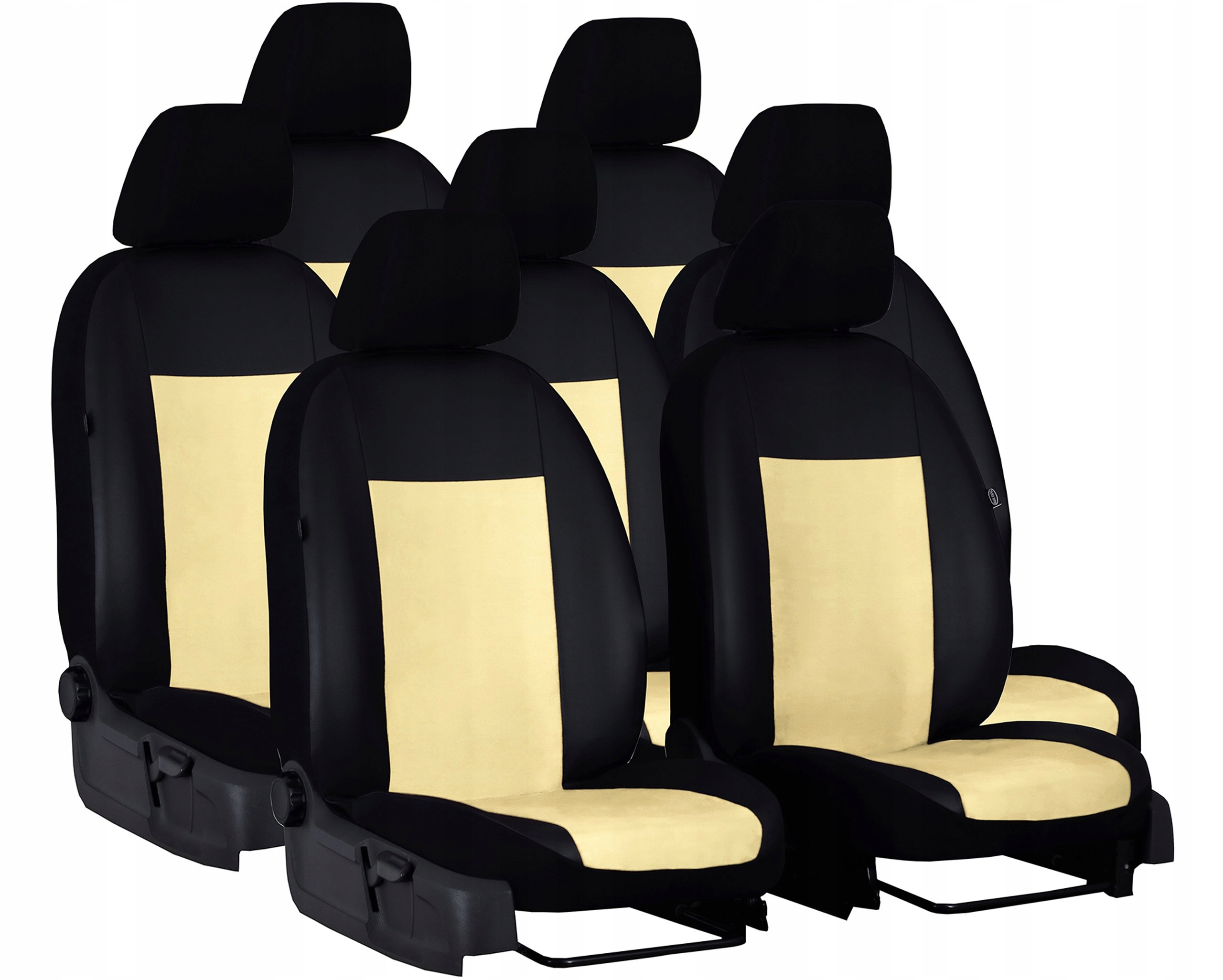 DACIA LODGY 7M POKROWCE MIAROWE SKÓRA ALICANTE