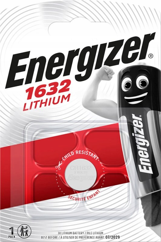 Speciální lithiová baterie CR1632 blistr 1 ks (c Energizer 10 ks