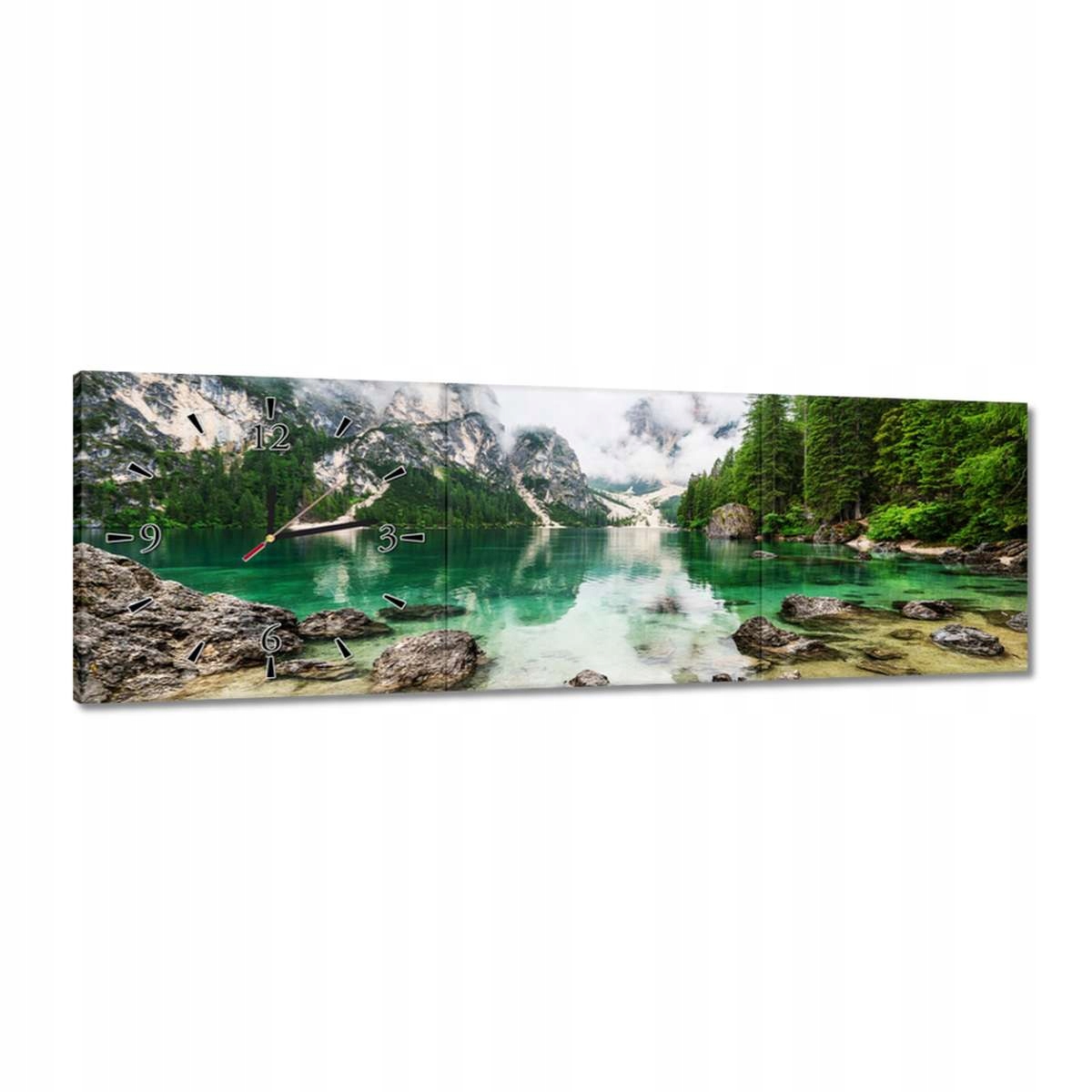 Hodiny 90x30 Horské jezero