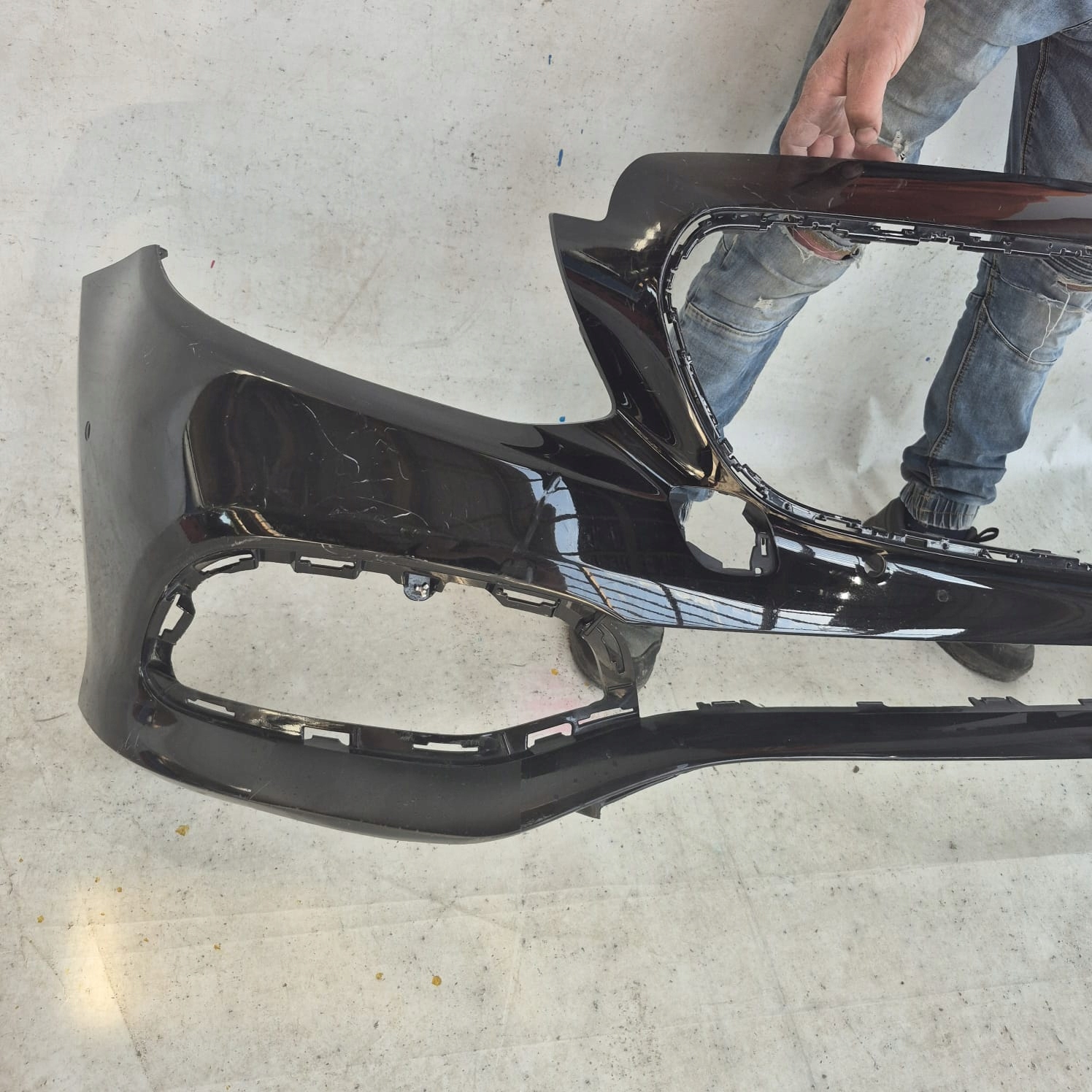 MERCEDES E-KLASA W213 16-20 bumper front front PDC