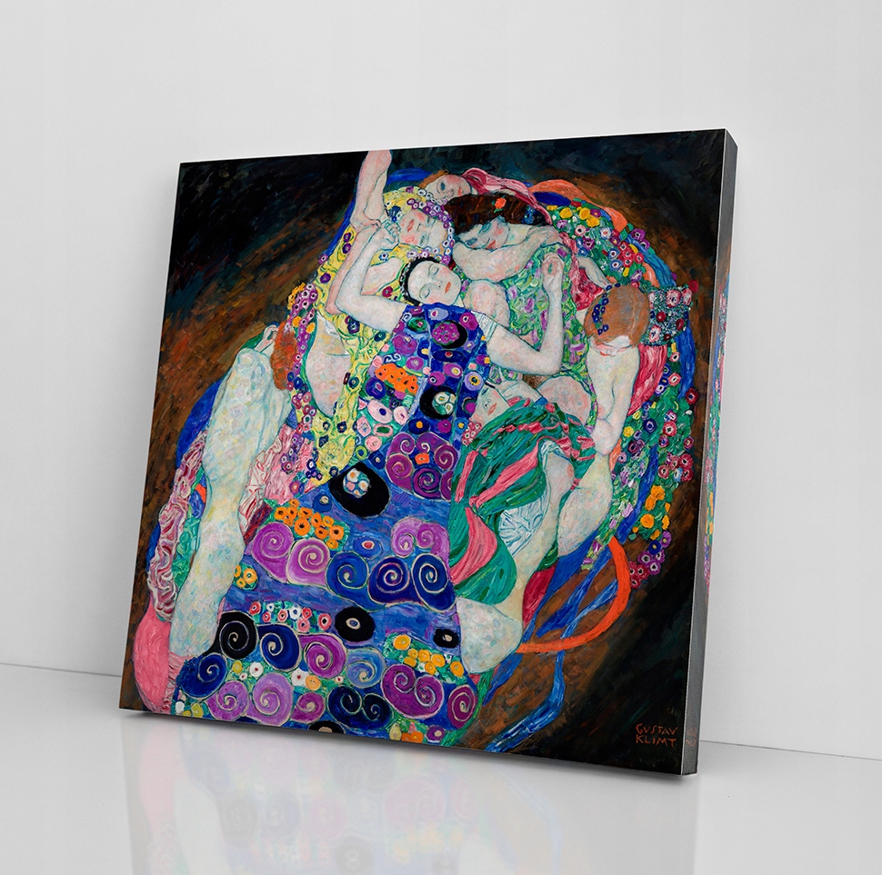 Obraz Gustav Klimt Dziewica The Virgin 100x100cm