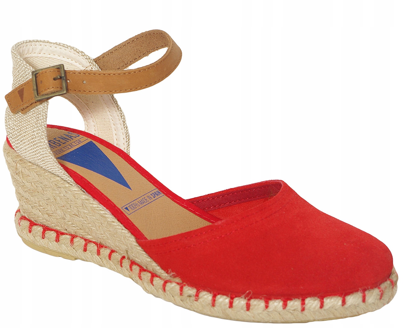 Alpargatas Mujer Cuña Alpargatas Con Cuña Malena - Verde Kaki Alpargatas Valencianas