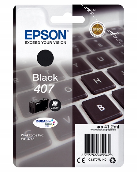 Epson WF-4745 Series Ink Cartridge L Black C13T07U140