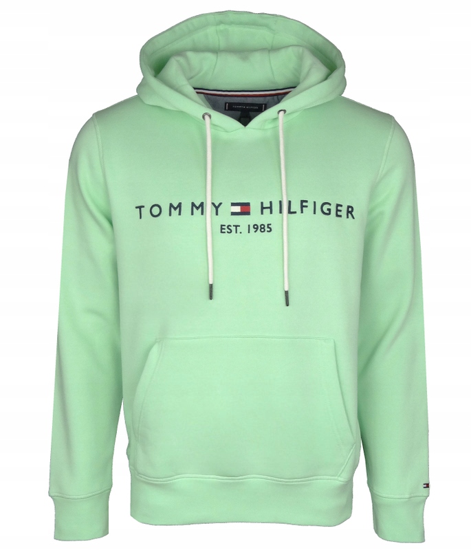 Tommy Hilfiger pánská mikina s kapucí, seledynová, XL
