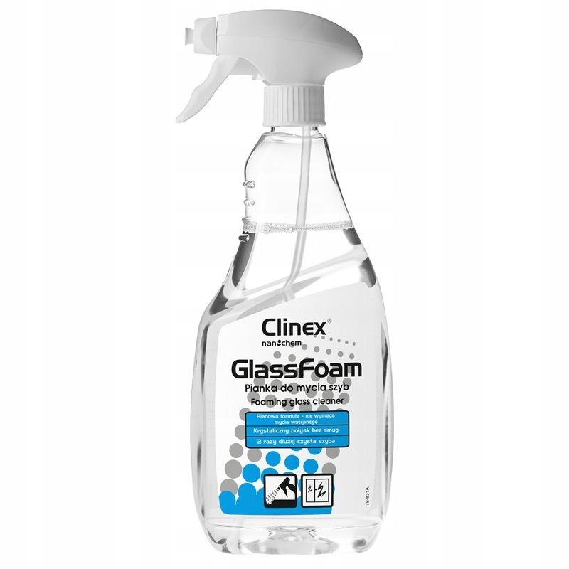 

Clinex Glass Foam Pianka do mycia szyb 650 ml