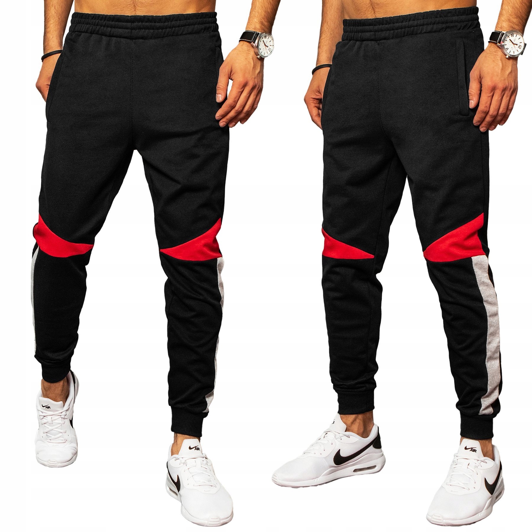 

Męskie Spodnie Dresowe Joggery ux3242 - M