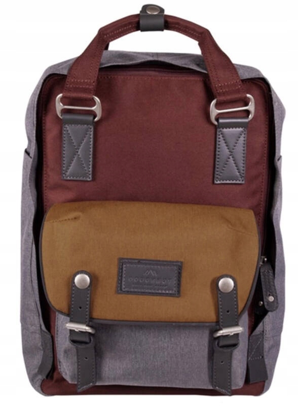 Batoh Doughnut Macaroon Space hnědý Charcoal