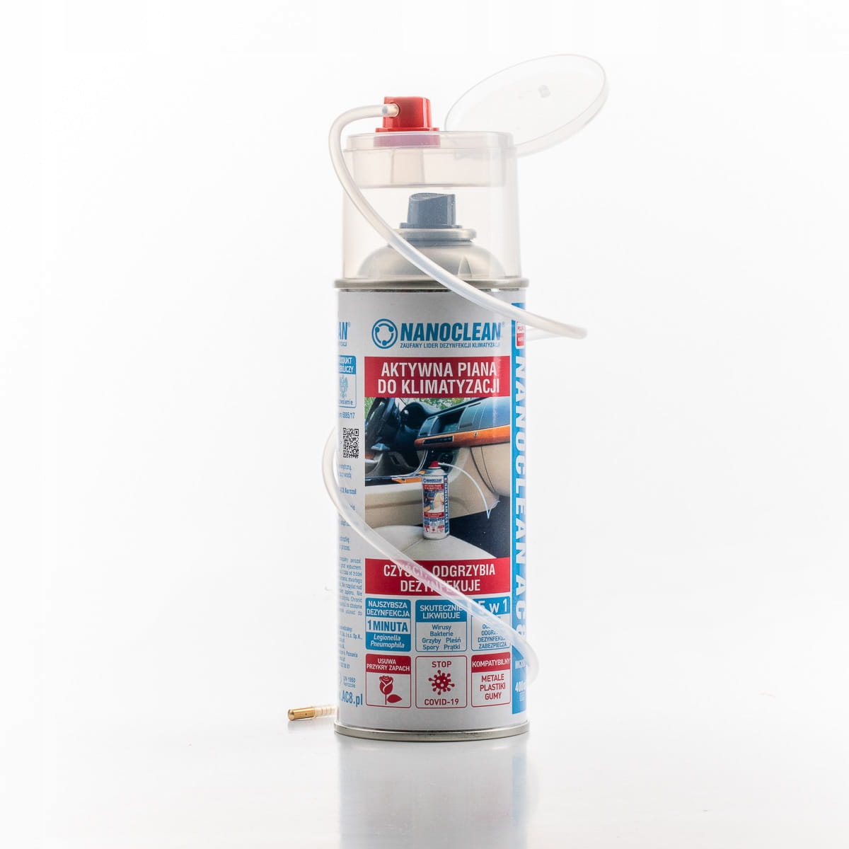 Aktywna piana do klimatyzacji Nanoclean AC8 400 ml