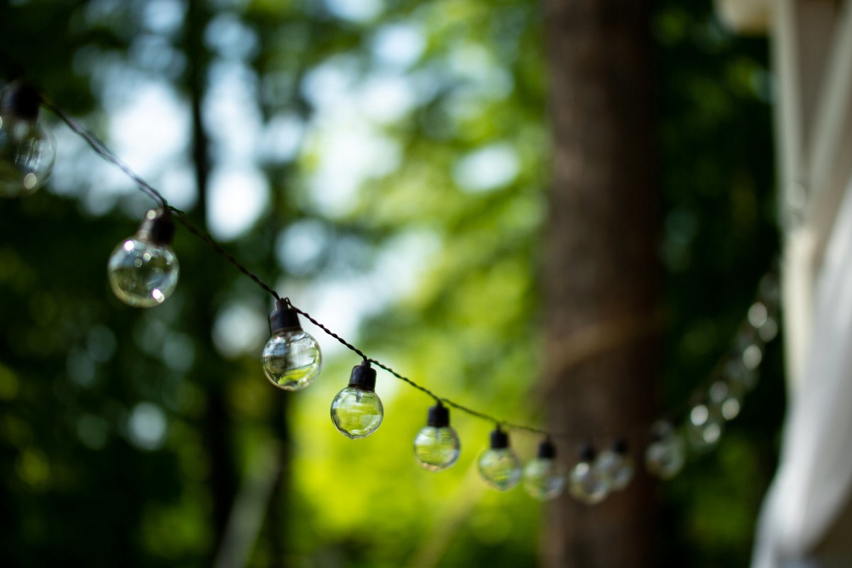 GIRLANDA SOLARNA OGRODOWA LAMPKI KULKI 10 LED Zasilanie solarne