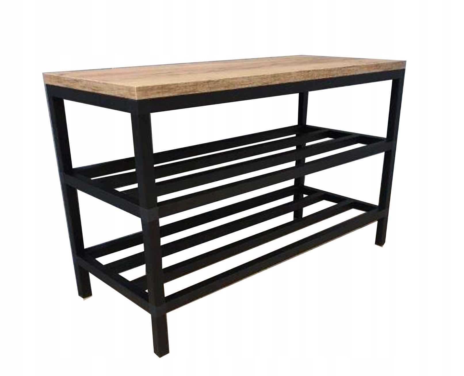 

Ławka z półkami na buty Alu Cube 60 cm Dąb opcje