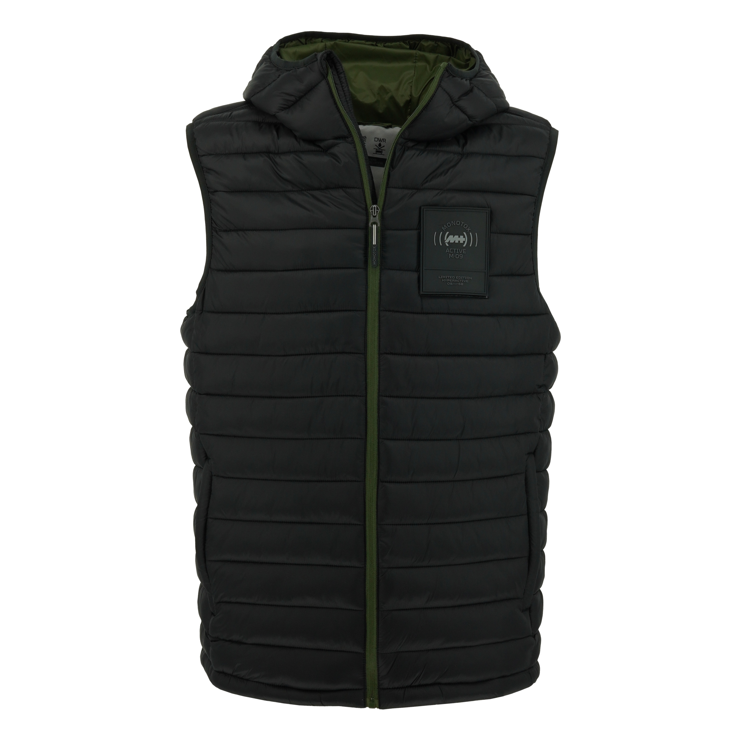 Kamizelka męska Monotox MX23083 Vest Insulator Black Green Czarna L