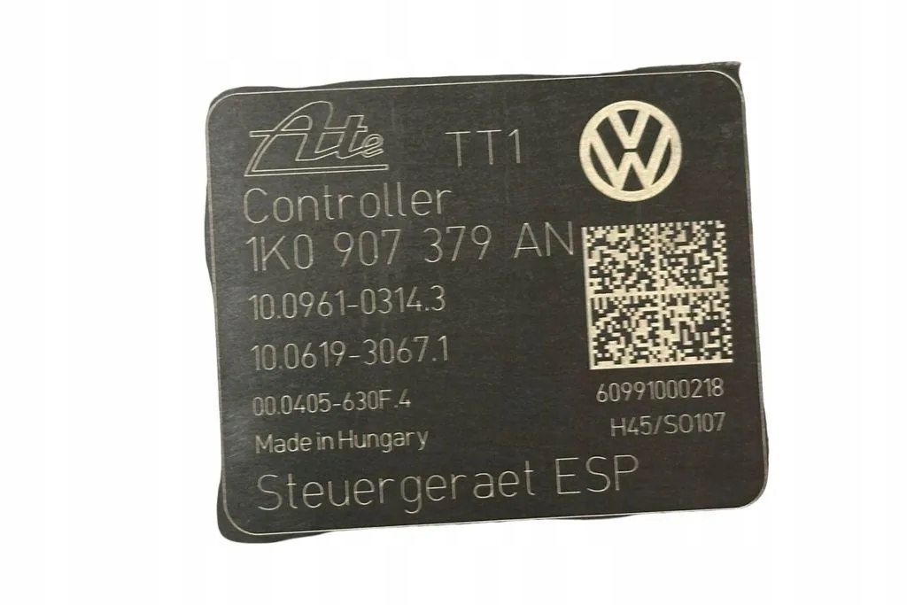 блок abs SKODA OCTAVIA I (1U2) 1K0614517BJ 1.4бензин 2009
