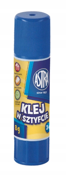 

Klej W Sztyfcie 8g Astra szkolny biurowy