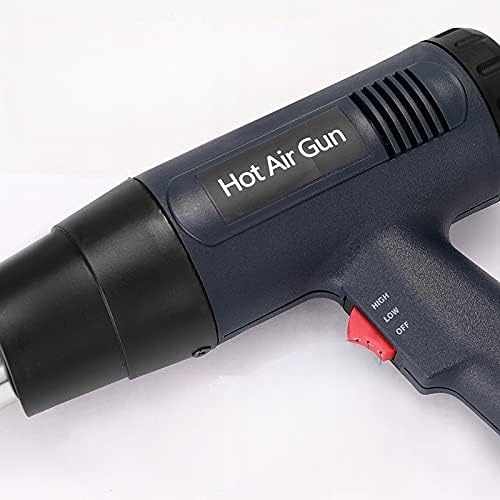 OPALARKA ELEKTRYCZNA Z REGULACJĄ 2 BIEGI +4 DYSZE MOCNA 600C 2000W 350/600C Temperatura maksymalna 600°C