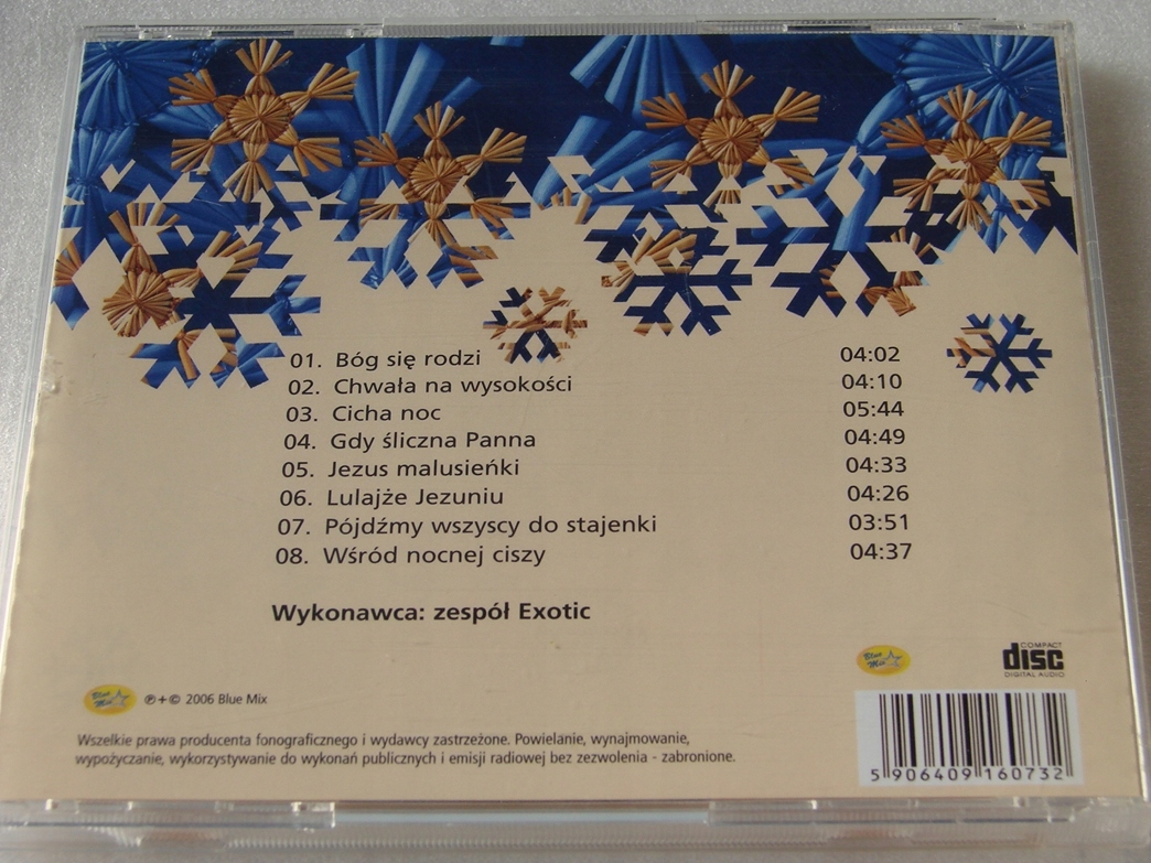 Exotic - Kolędy i pastorałki CD 2006 Ideał Tytuł Kolędy i Pastorałki