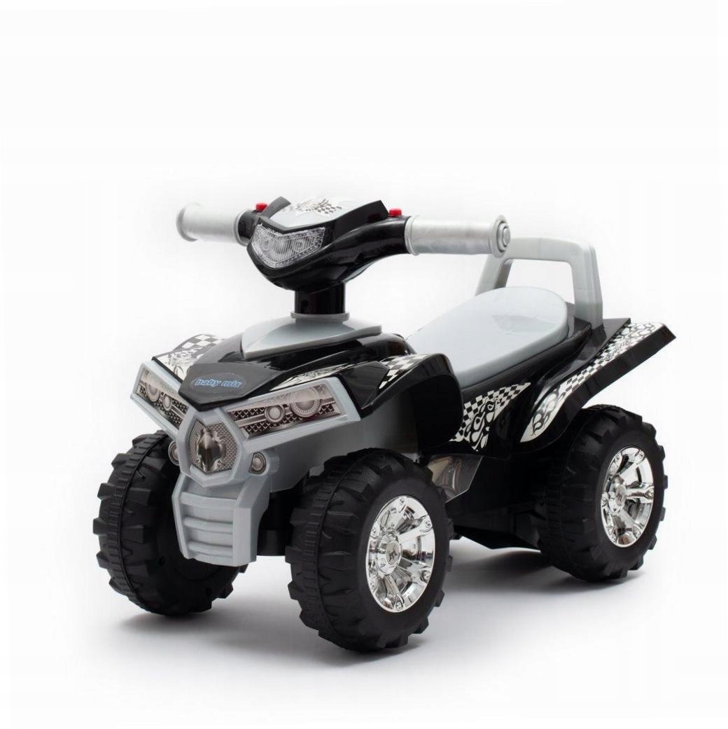 Jeździk z dźwiękiem Quad szary