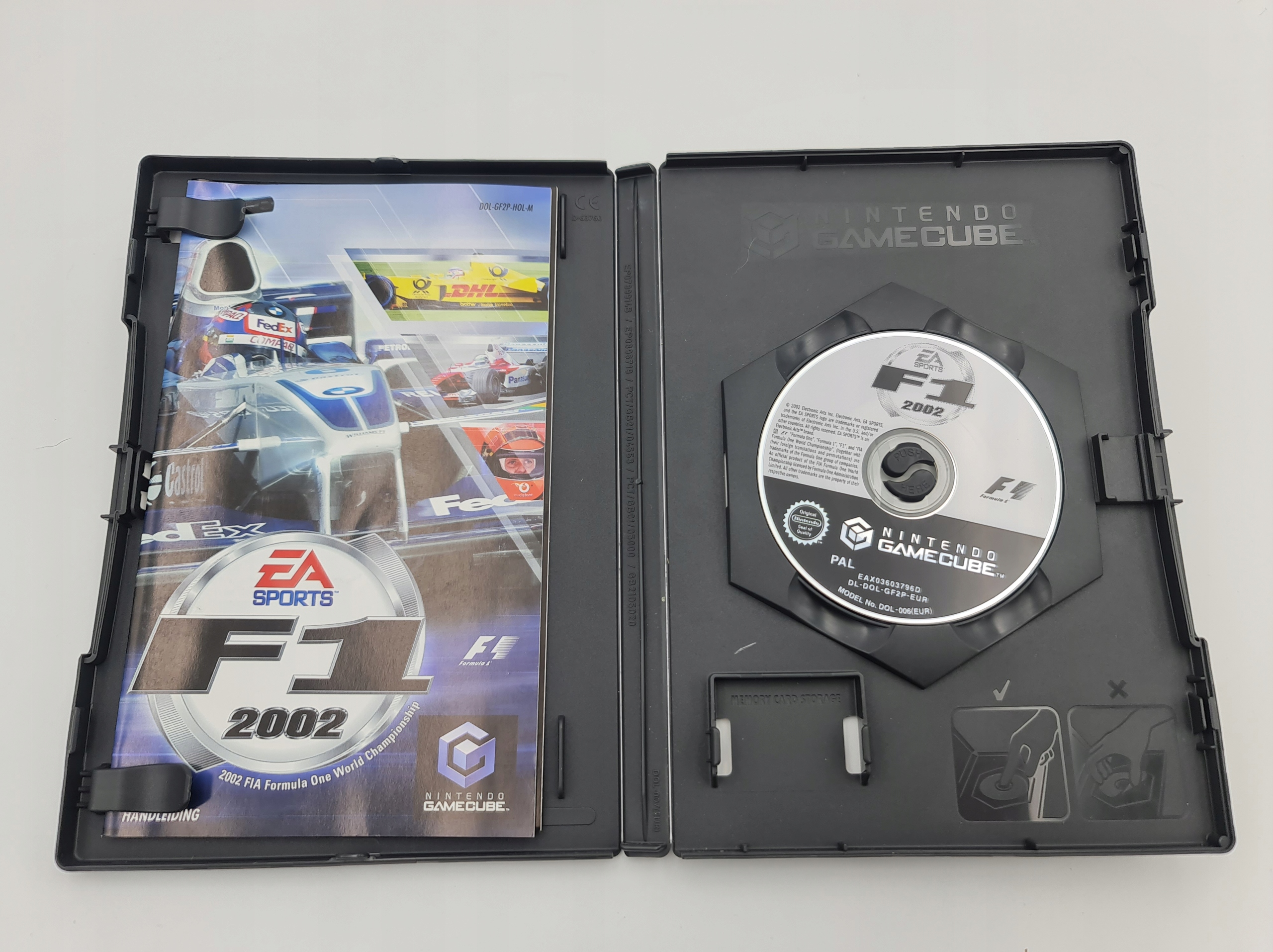 NINTENDO GAMECUBE F1 2002 EAN (GTIN) 5030946031146