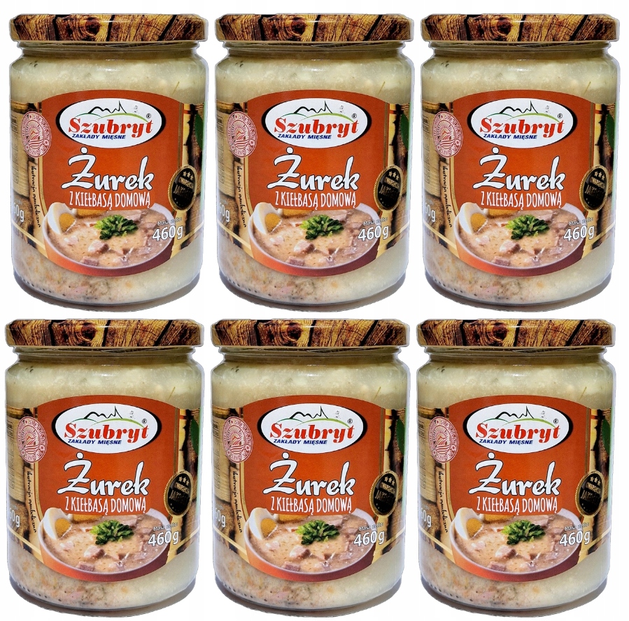 Żurek Domowy Z Kiełbasą (2) Bez Konserwantów x6