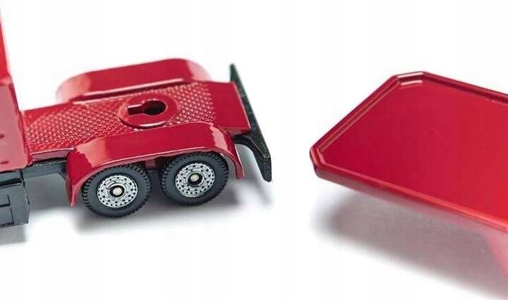 CIĘŻARÓWKA LAWETA Z JACHTEM ŁÓDŹ TIR 1613 - SIKU Marka Siku